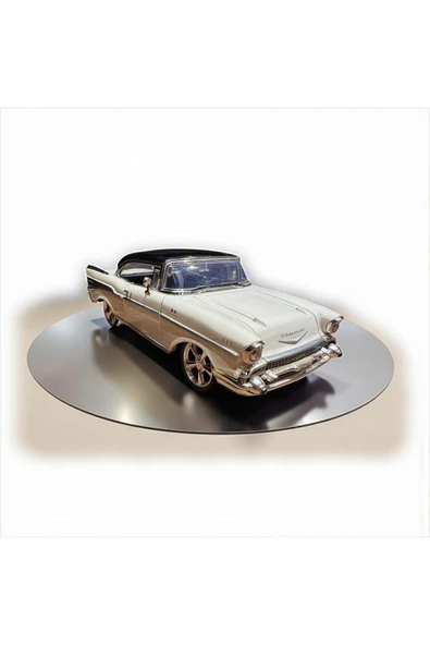 FREFLY 1957 Chevrolet Bel Air 1/16 Beyaz 28 cm Model Araba ürün görseli 1