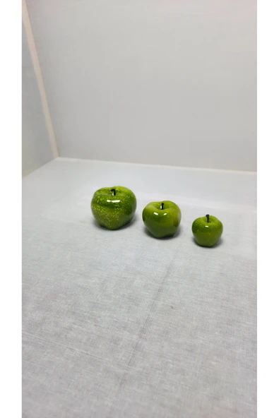 FREFLY 3 LÜ YEŞİL ELMA MASA ÜSTÜ BİBLOSU - Resim 8