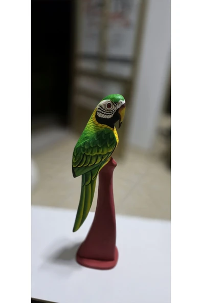 FREFLY Store den çok Canlı renkli 40 cm boy Papağan - 1