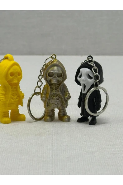 FREFLY Eklemli Iskelet Anahtarlık - Hediyelik - Resim 3