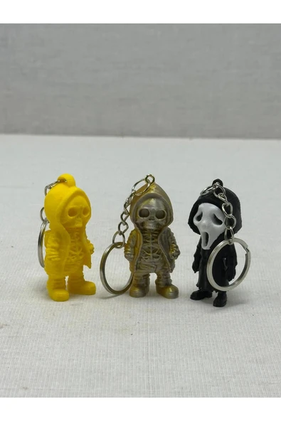 FREFLY Eklemli Iskelet Anahtarlık - Hediyelik - Resim 5