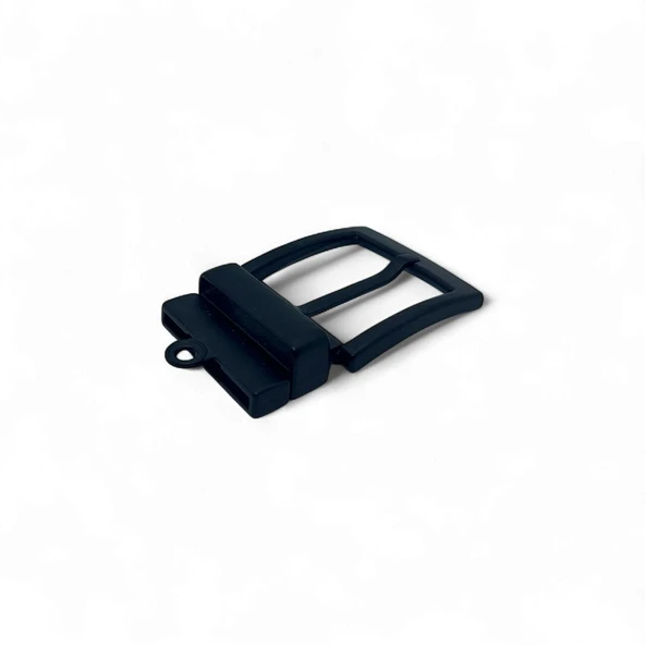 Kemer Tokası 4,5 cm Döner Kafa 1 Adet Siyah Boyalı (Leathercraft, Deri Hobi) - 6