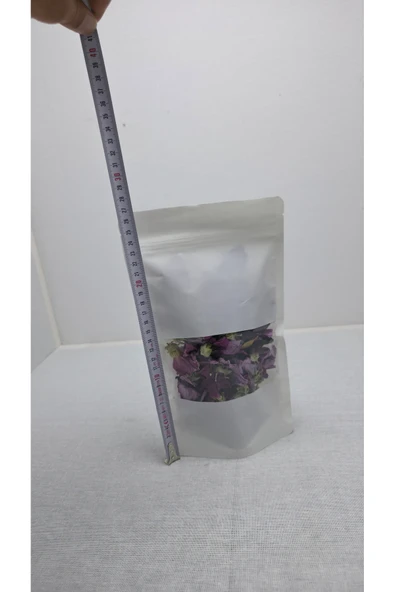 DOYPACK Beyaz Kraft Pencereli Kilitli 16*27- 500 GR-(50 ADET) - Resim 4