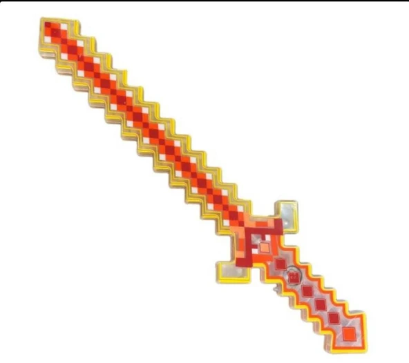 YÜKSEK KALİTE SESLİ LED IŞIKLI KILIÇ PİXEL KILIÇ IŞIKLI 62 CM - 4