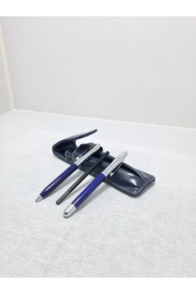 FREFLY STORE ÖĞRETMENLERE ÖZEL DERİ KAPLI DOLMA KALEM - Resim 2