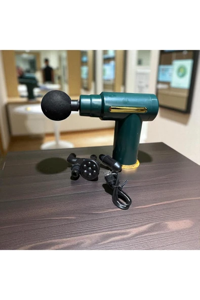 FREFLY 4 Masaj Başlıklı Titreşim, Şarj Edilebilir Küçük Masaj Aleti,Masaj Tabancası - Resim 3