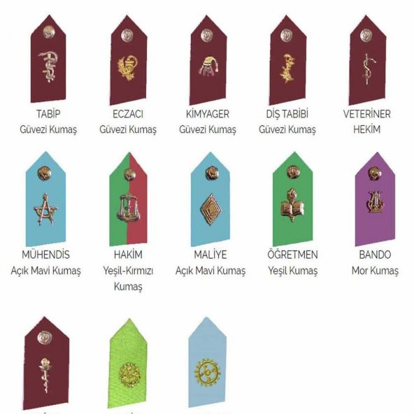 HARİCİ SUBAY İSTİHBARAT SPOLET - YAKA İŞARETİ - Resim 3