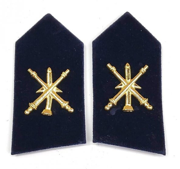 HARİCİ ASTSUBAY TOPÇU SPOLET - YAKA İŞARETİ - 1