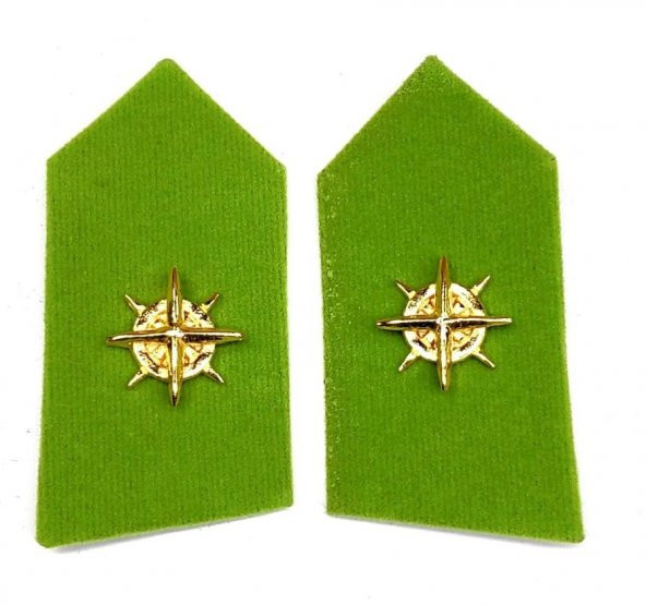 HARİCİ ASTSUBAY HARİTA SPOLET - YAKA İŞARETİ - 1
