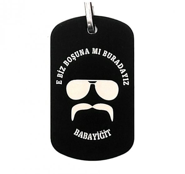 E Biz Boşunamı Buradayız Babayiğit RENKLİ Künye ürün görseli