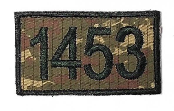 1453 PEÇ - Arma - Askeri Patch