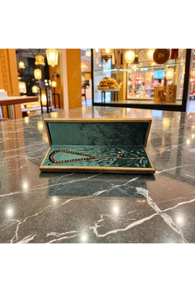 FREFLY store den Dede Emrah usta Özel Kutuda Usta İşi Tasarım Kuka Tesbih - 2
