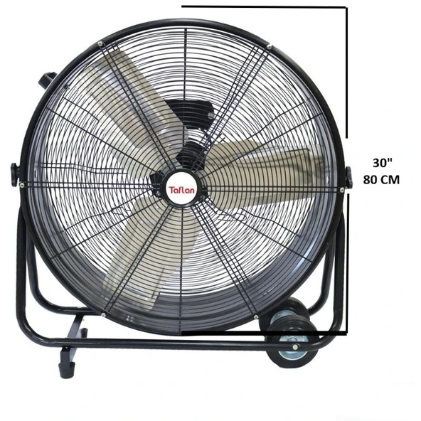 Taflan Kaşkar FLD-700 Sanayi Tipi Yer Vantilatörü 80 CM