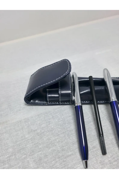 FREFLY STORE ÖĞRETMENLERE ÖZEL DERİ KAPLI DOLMA KALEM - Resim 4