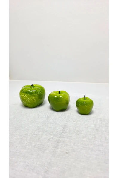 FREFLY 3 LÜ YEŞİL ELMA MASA ÜSTÜ BİBLOSU - Resim 2