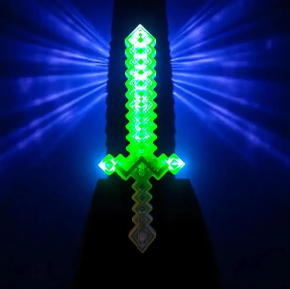 YÜKSEK KALİTE SESLİ LED IŞIKLI KILIÇ PİXEL KILIÇ IŞIKLI 62 CM - 3