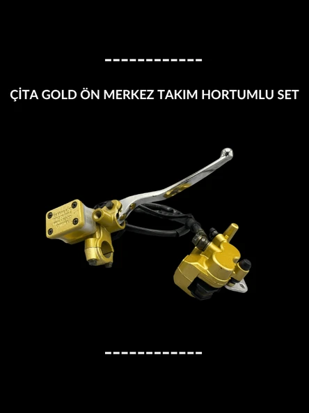 Çita Gold Ön Fren Merkezi Seti – Hortumlu Hidrolik Kaliper Takımı ürün görseli 1