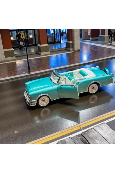 FREFLY 1953 PACKARD KARAYİP YEŞİLİ 1:16 YOL İMZASI AÇILIŞ KAPUTLARI VE KAPILARI - 2