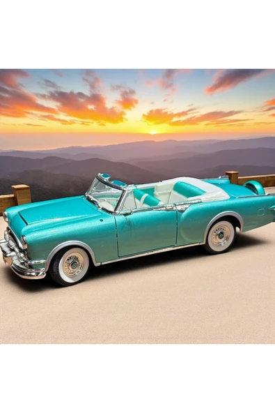 FREFLY 1953 PACKARD KARAYİP YEŞİLİ 1:16 YOL İMZASI AÇILIŞ KAPUTLARI VE KAPILARI - 1