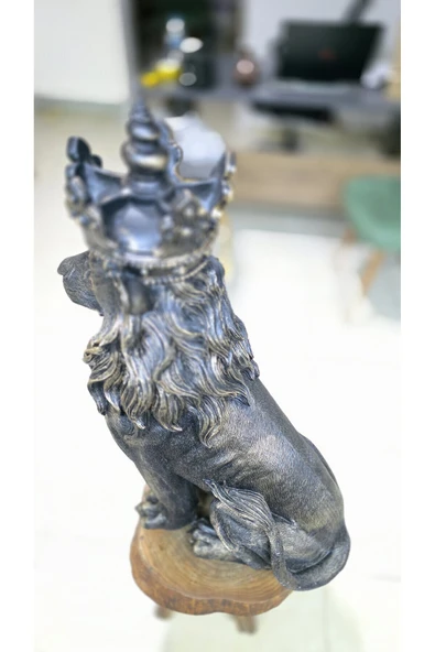 FREFLY Siyah renk Aslan Kral 78cm boy - Resim 3