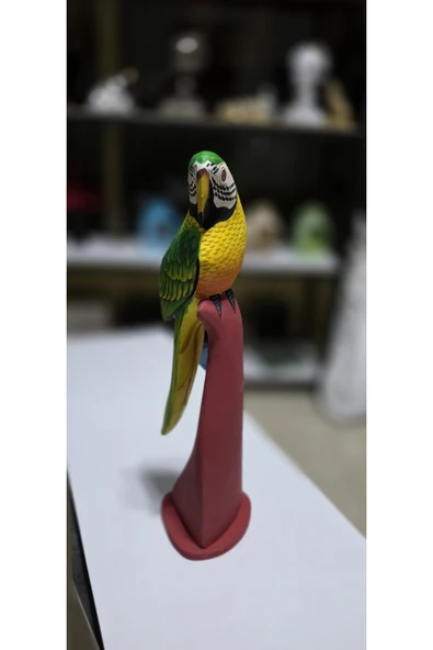 FREFLY Store den çok Canlı renkli 40 cm boy Papağan - 4