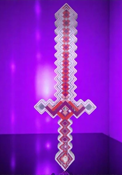 YÜKSEK KALİTE SESLİ LED IŞIKLI KILIÇ PİXEL KILIÇ IŞIKLI 62 CM - 3