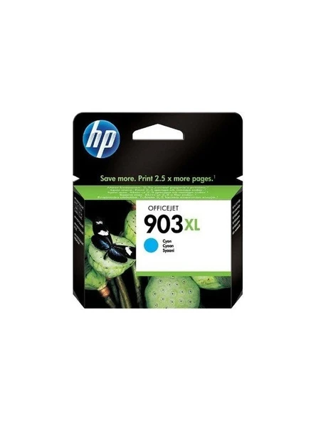 HP 903XL Yüksek Kapasiteli Mavi (Cyan) Kartuş T6M03AE - 1