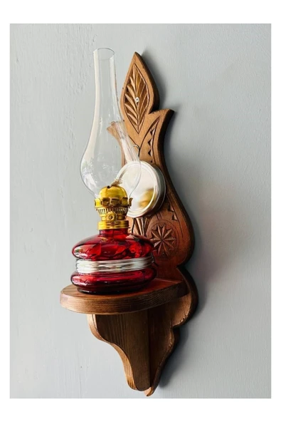 FREFLY STORE Dekoratif Tasarım Özel İşlemeli Raf Ceviz İşleme El Yapımı Ceviz Ahşap - Resim 2