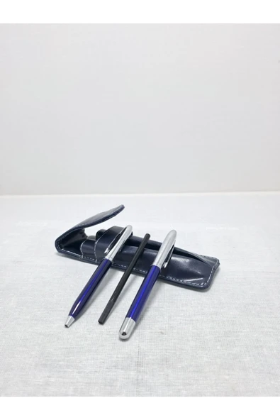 FREFLY STORE ÖĞRETMENLERE ÖZEL DERİ KAPLI DOLMA KALEM ürün görseli