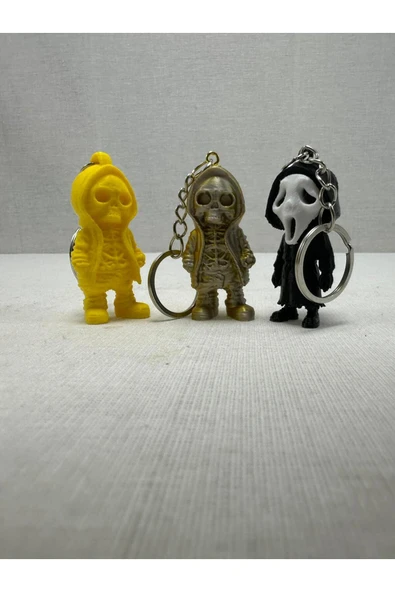 FREFLY Eklemli Iskelet Anahtarlık - Hediyelik - Resim 2