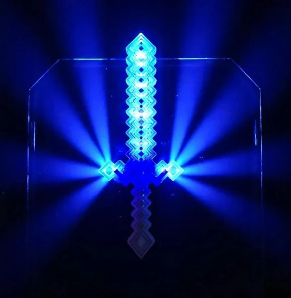 YÜKSEK KALİTE SESLİ LED IŞIKLI KILIÇ PİXEL KILIÇ IŞIKLI 62 CM - 3