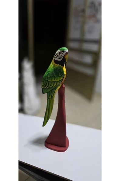 FREFLY Store den çok Canlı renkli 40 cm boy Papağan - 2