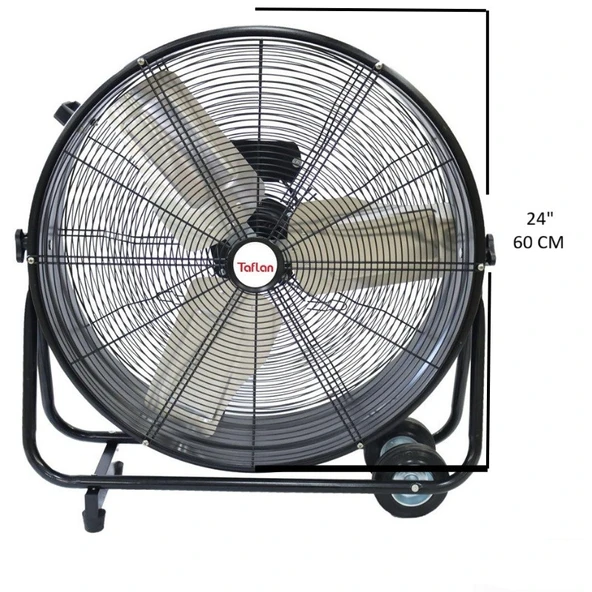 Taflan Kaşkar FLD-600 Sanayi Tipi Yer Vantilatörü 60 CM