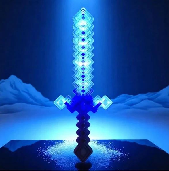 YÜKSEK KALİTE SESLİ LED IŞIKLI KILIÇ PİXEL KILIÇ IŞIKLI 62 CM - 2