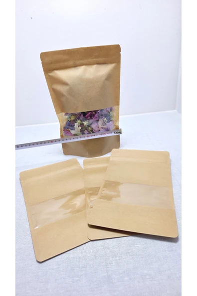 FREFLY STORE DEN Kraft Pencereli Kilitli 16*27 (50 ADET) - Resim 5