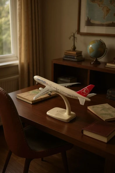 FREFLY 16cm Türk Hava Yolları Boeing 777 Uçak Modeli Planel Uçak Döküm Metal 1/400 Ölçekli Uçaklar - 6
