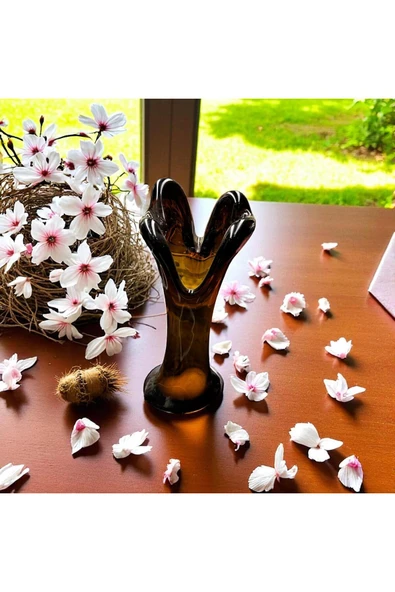 FREFLY Antika Murano Vazo 28 X9 CM - Resim 3