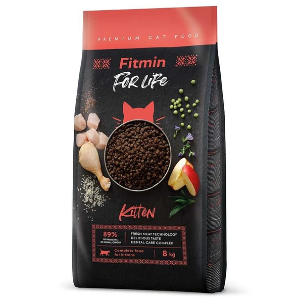Fitmin Forlife Kitten Tavuklu Yavru Kedi Maması 8 Kg ürün görseli