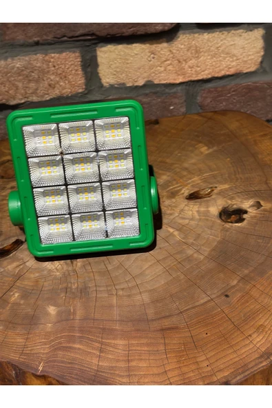 mykhediyevesanatatölyesi Solar Projektör ve Çok Fonksiyonlu Sarj Edilebilir Lamba - 1