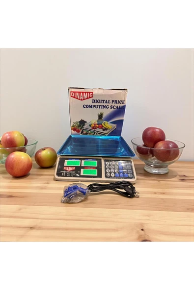 FREFLY 40 Kg Elektronik Terazi 2 gram Hassasiyetli Şarjlı Terazi - 1