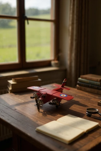 FREFLY STORE DEN Dekoratif metal uçak ürün görseli 1