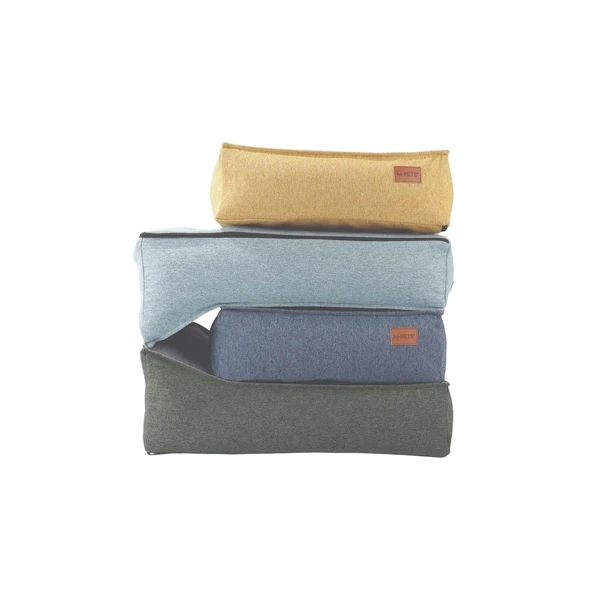 M-Pets Cloud Fonksiyonel Şişirilebilir Yatak Navy - Resim 5