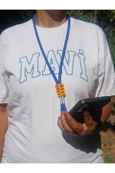 Tüm Kılıflara Uyumlu Fenerbahçe Taraftar Boyun Telefon Askısı - Resim 2