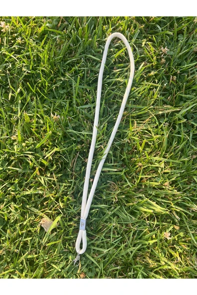 Tüm Kılıflara Uyumlu Ekru Boyun Telefon Askısı - Resim 5