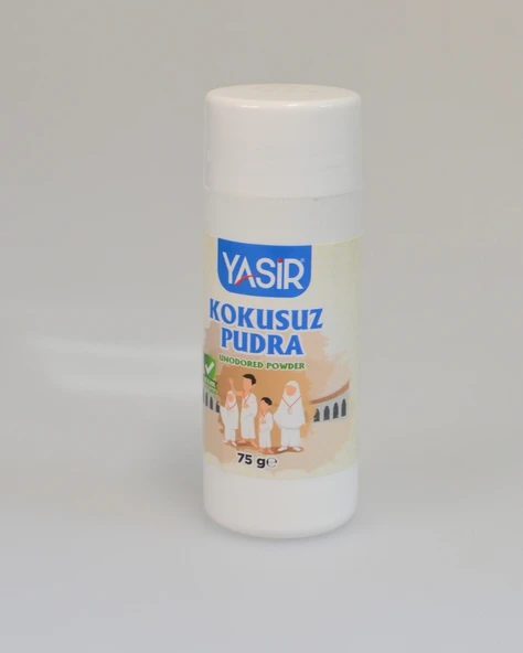 Umre ve Hac İçin Kokusuz Pudra – 75 gr, İhrama Uygun, Cilt Dostu ve Tahriş Önleyici - 1