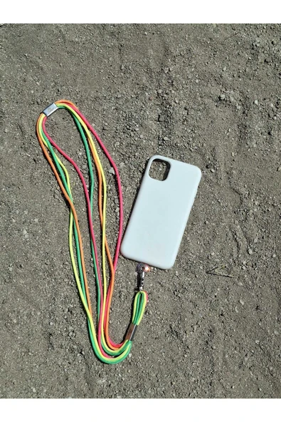 TÜM KILIFLARLA UYUMLU RENKLİ BOYUN ASKISI - Resim 3