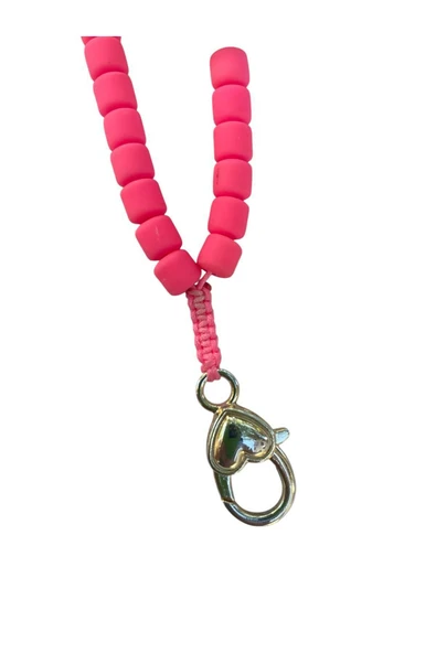 TÜM KILIFLARA UYUMLU KİŞİYE ÖZEL İSİMLİ EL TELEFON ASKISI - Resim 2