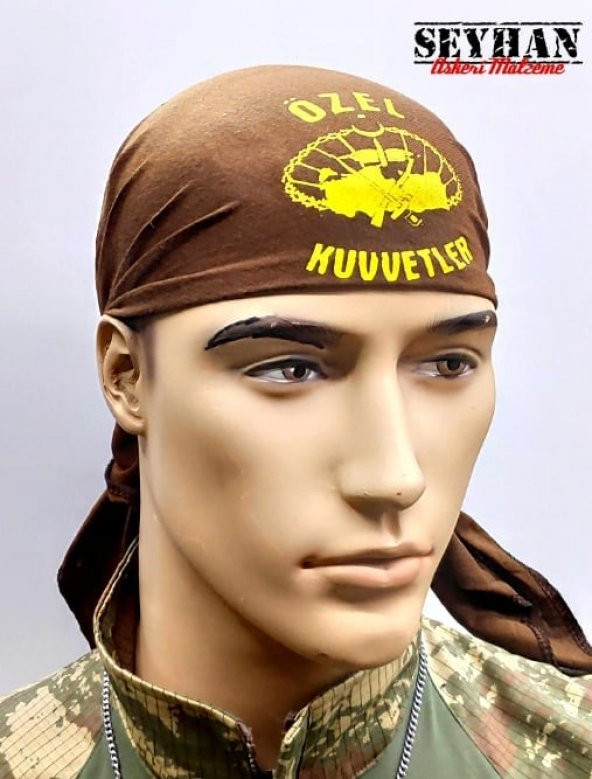 Özel Kuvvetler Kahverengi Bandana - 2