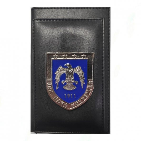 Hava Kuvvetleri Kalemlikli Not Defteri Cüzdan (Metal Rozet) ürün görseli