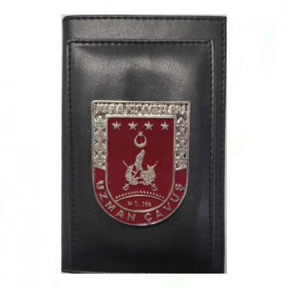 Astsubay Kalemlikli Not Defteri Cüzdan (Metal Rozet) ürün görseli